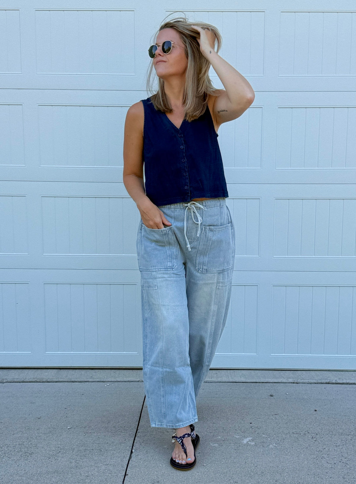 Sky Denim Jeans