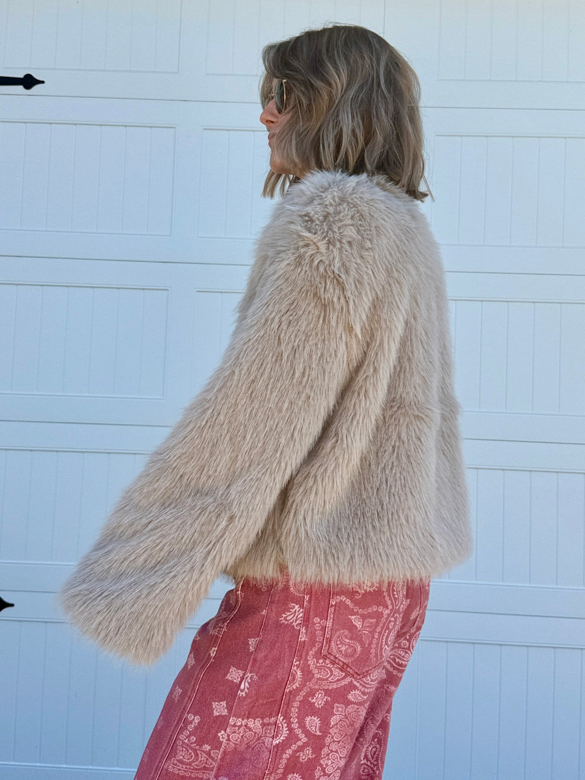 Make it Dirty Faux Fur Jacket