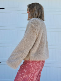 Make it Dirty Faux Fur Jacket
