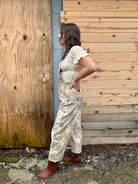 Patterns Barrel Overalls